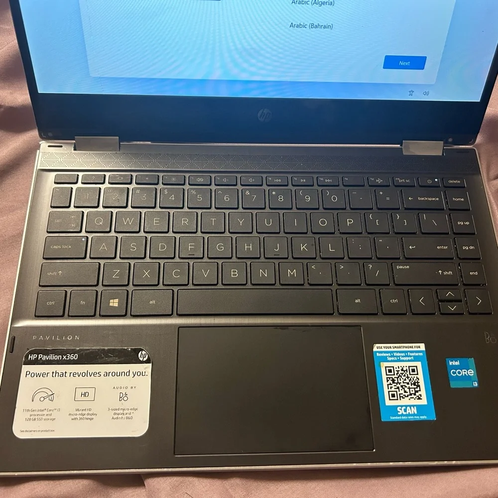 Touchscreen Hp pavilion x360